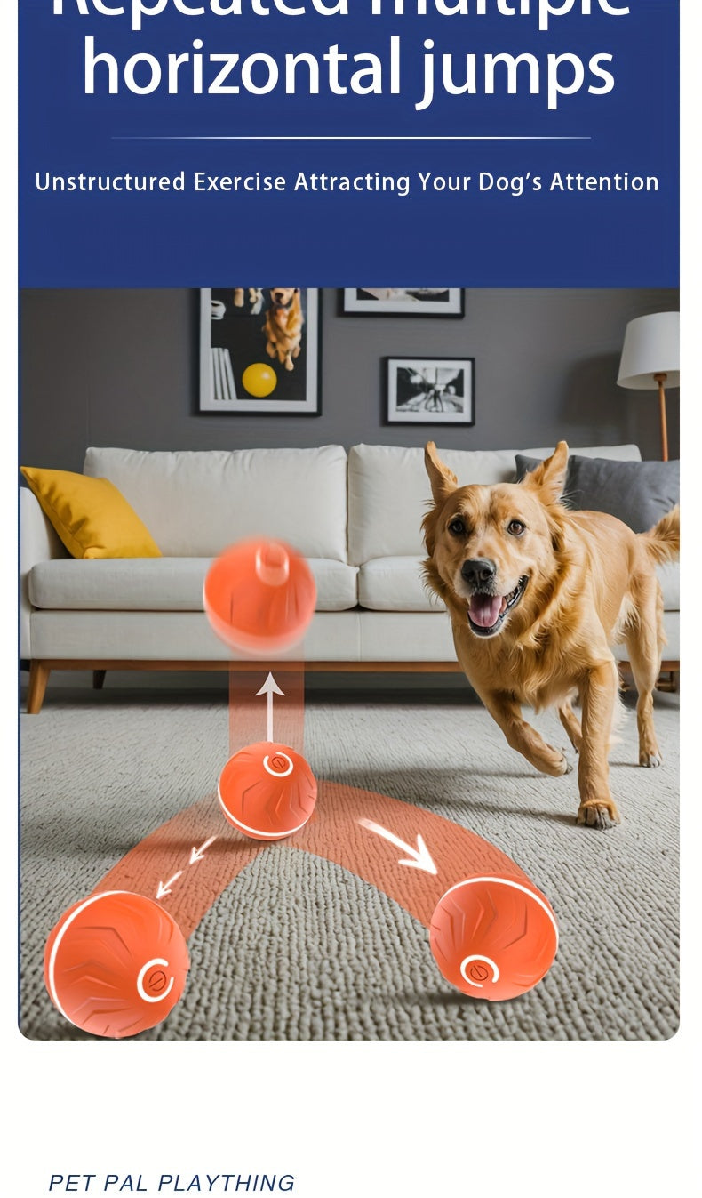 Interactive Bouncing Smart Ball Dog Toy USB Charging  | Product Universal