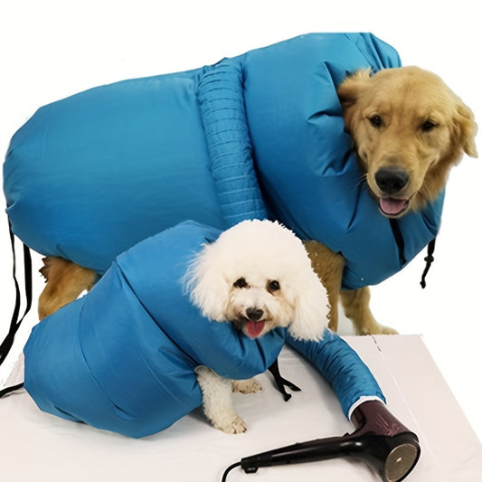 -Quickly Dry Your Pet's Fur With This Folding Dog Hair Dryer Blow Bag! Christmas Gift