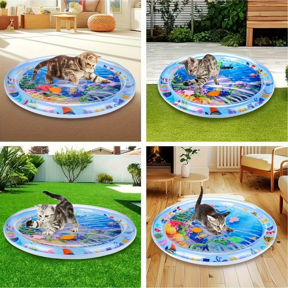 Interactive Cat Play Mat with Floating Fish | Product Universal