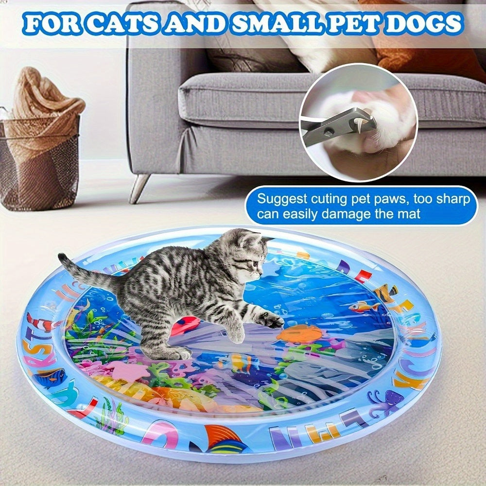 Interactive Cat Play Mat with Floating Fish | Product Universal