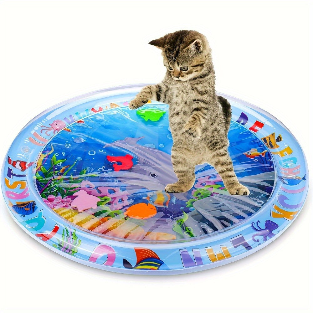 Interactive Cat Play Mat with Floating Fish | Product Universal