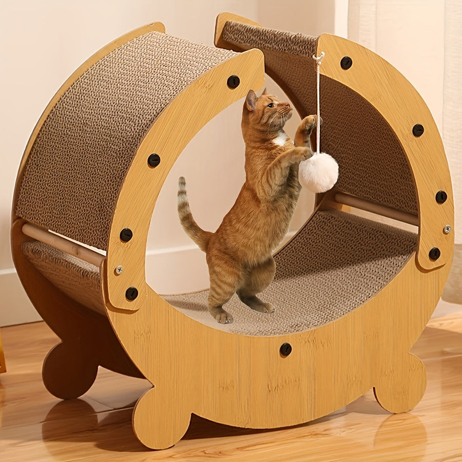 Paperboard Cat Scratching Board with Recliner Bed | Product Universal