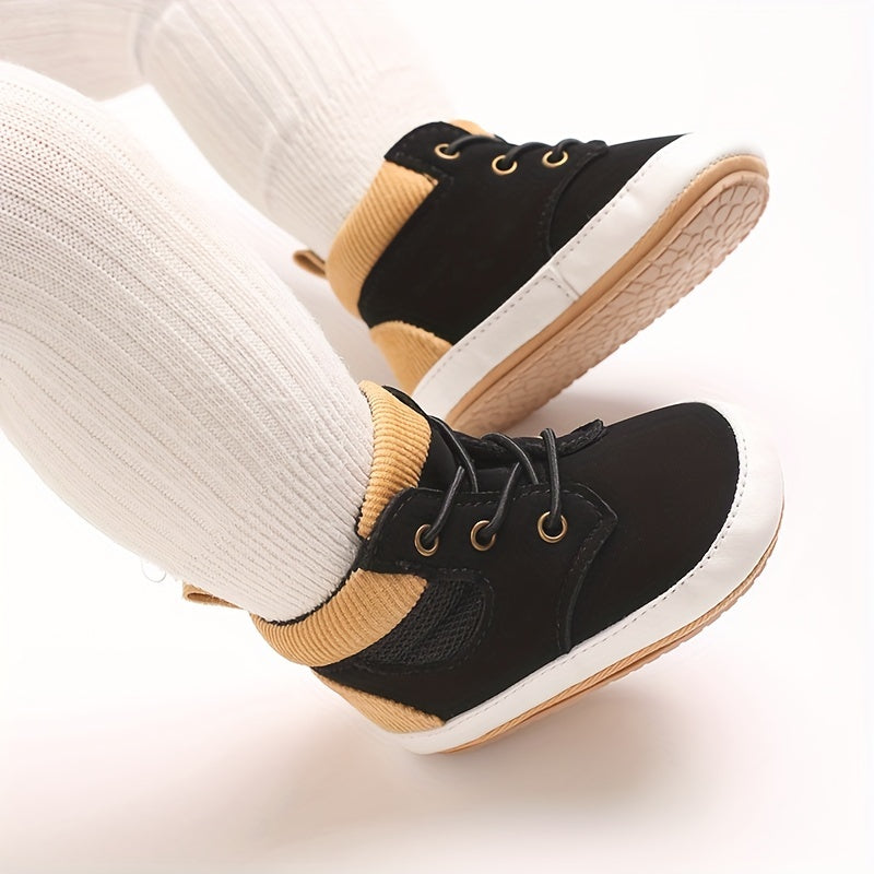 Fashion Trendy British Style Baby Boy High Top