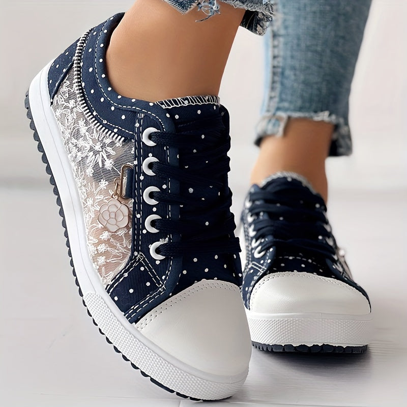 Women's Mesh Flat Sneakers