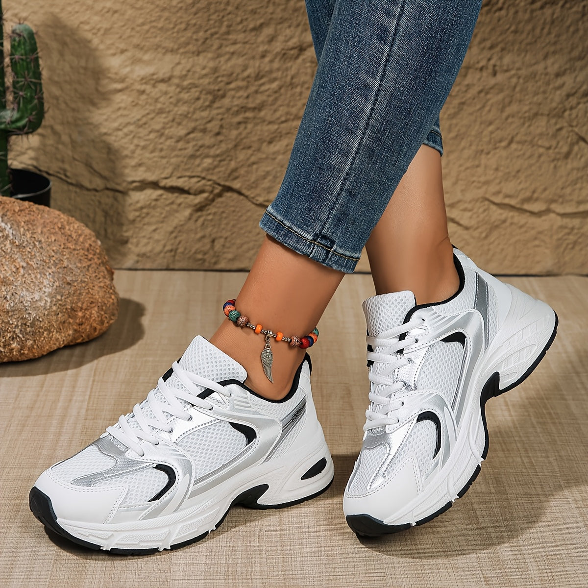 Women'S Fashion Sneakers, Breathable Lightweight