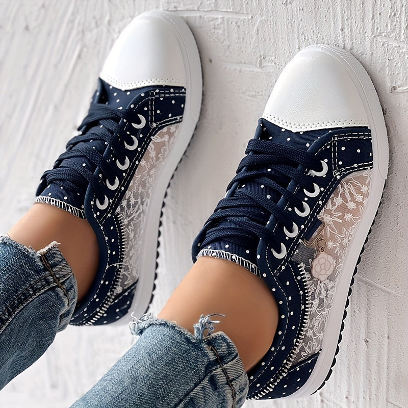 Women's Mesh Flat Sneakers