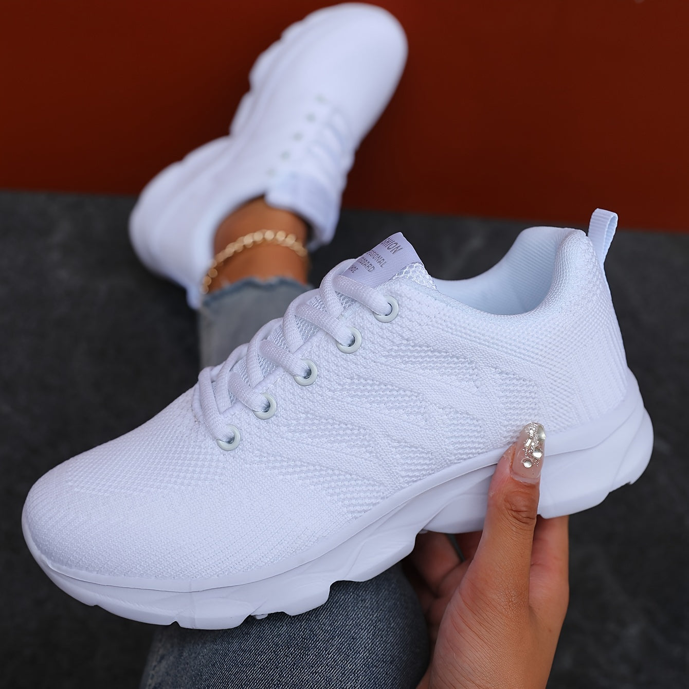 Women's Breathable Flying Woven Sneakers