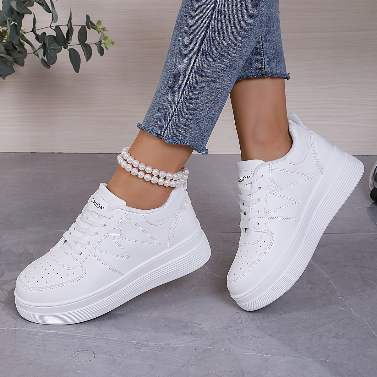 Women's Sneakers, Casual Lace Up Outdoor Shoes