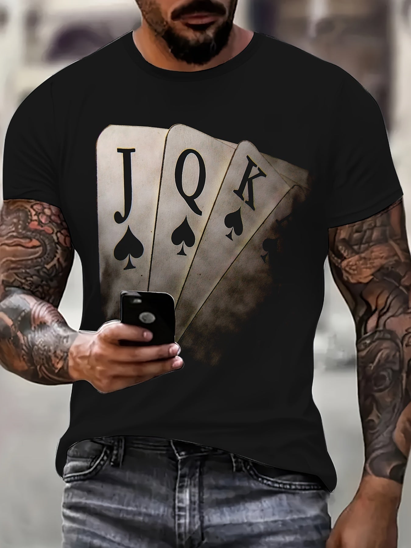 Men's Casual 3D Print T-Shirt Comfortable | Product Universal