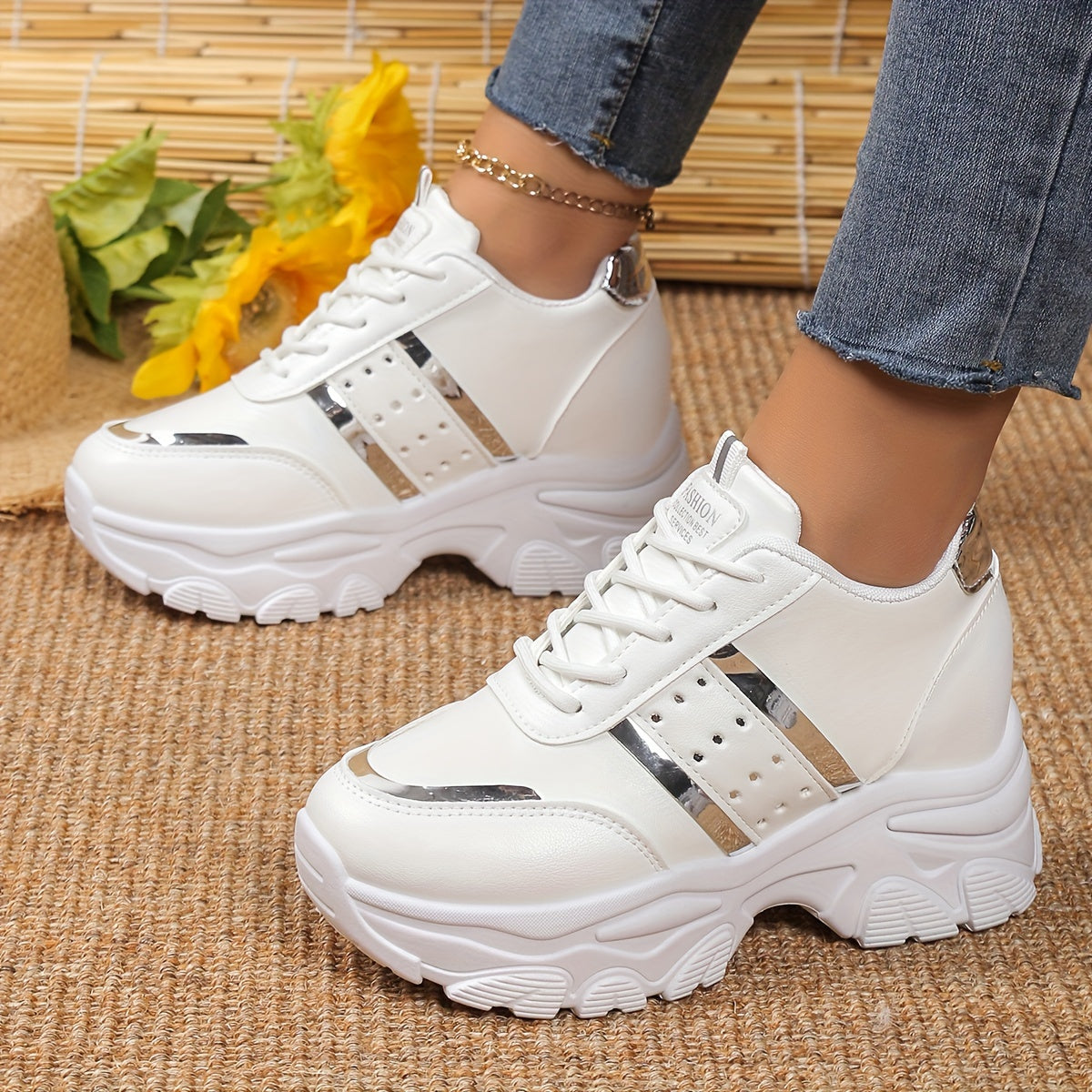 Women's Height-enhancing Casual Sports Shoes