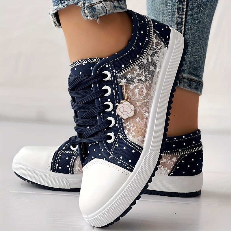 Women's Mesh Flat Sneakers