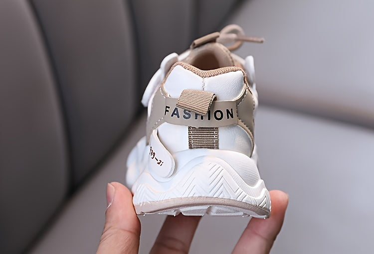 Comfortable Low Top Mesh Sneakers For Baby's, Breathable Wear