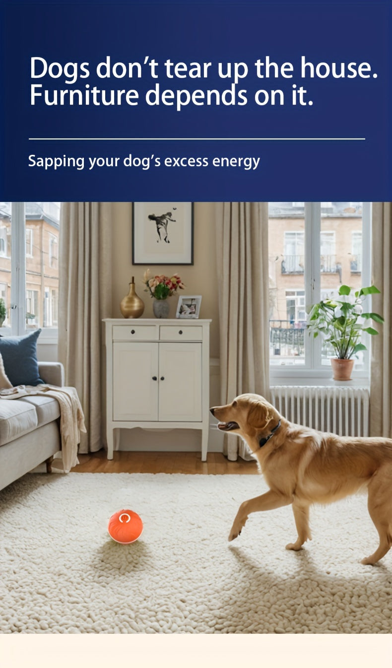 Interactive Bouncing Smart Ball Dog Toy USB Charging  | Product Universal