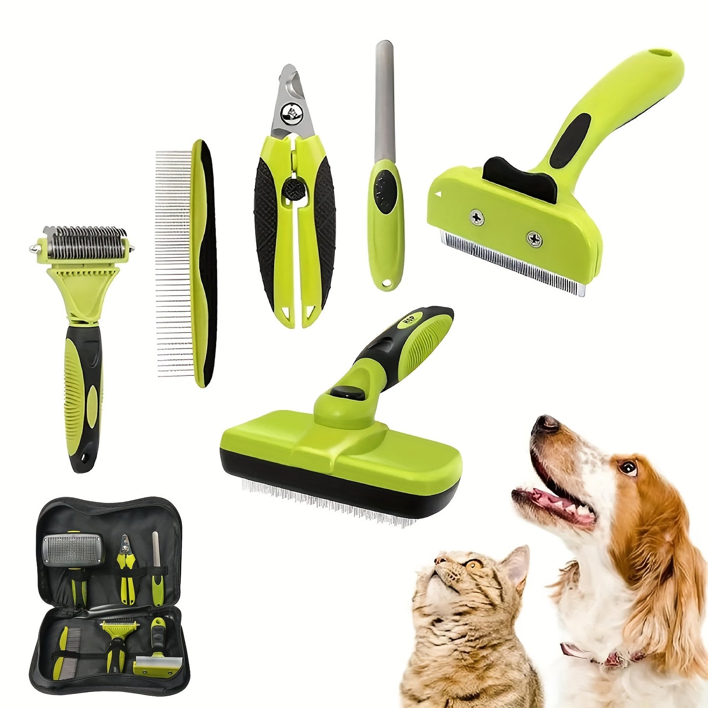 Dog Grooming Kit Brush Set 15-24 cm 1 Dog Comb Set  | Product Universal