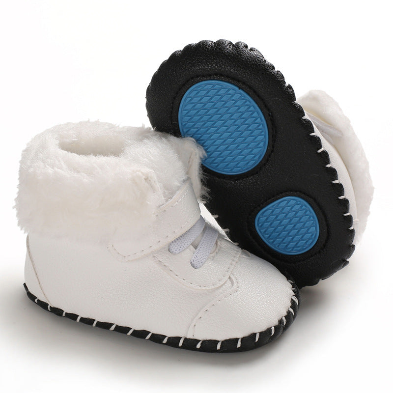 Cozy Winter Baby Boots - Non-Slip, Warm Fleece Lining,