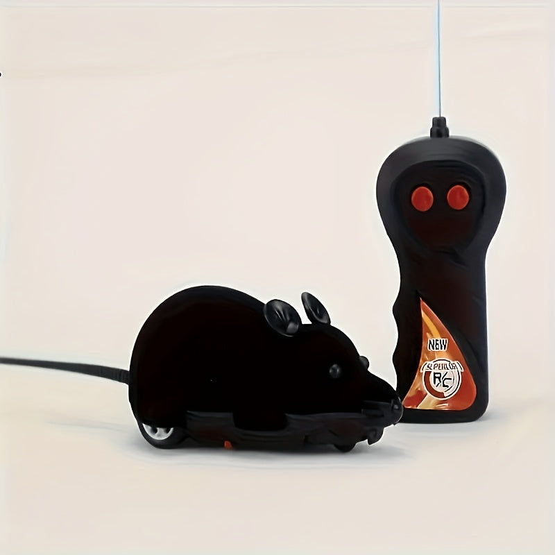 Remote-Controlled Rat Toy | Cat Play Accessory