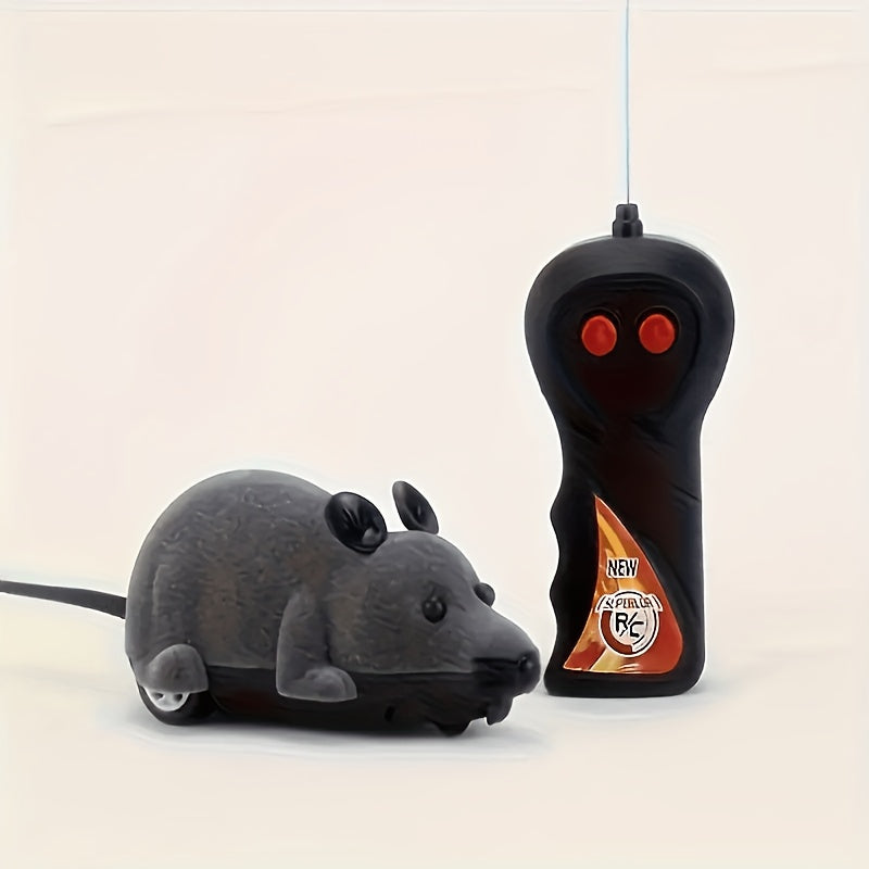 Remote-Controlled Rat Toy | Cat Play Accessory