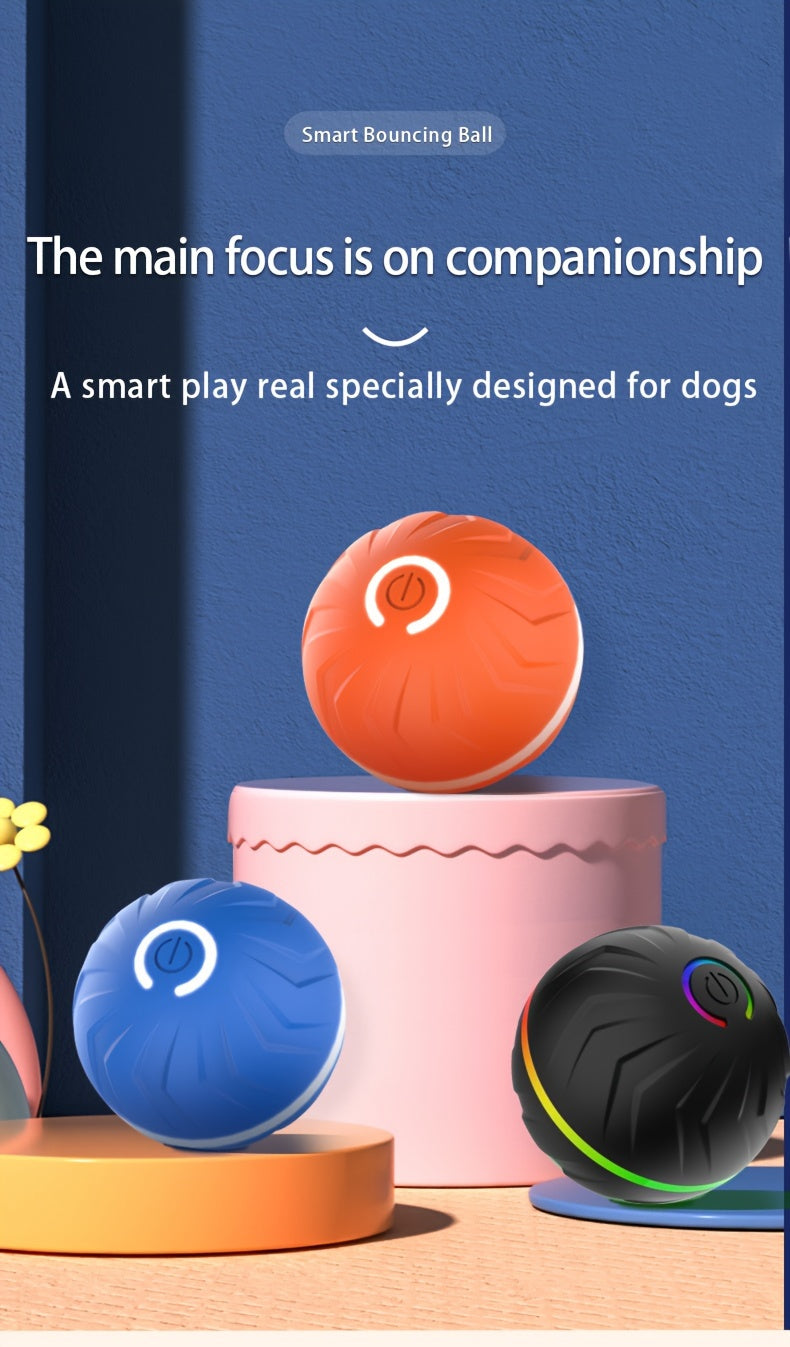 Interactive Bouncing Smart Ball Dog Toy USB Charging  | Product Universal