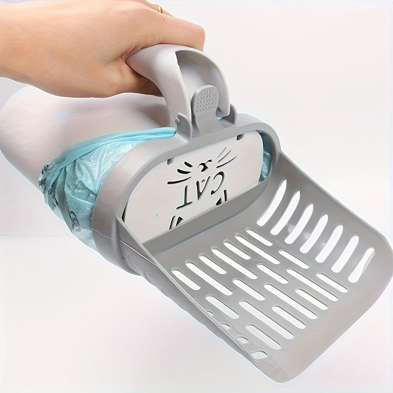 Cat Litter Scoop Integrated Waste Bag Dispenser  | Product Universal