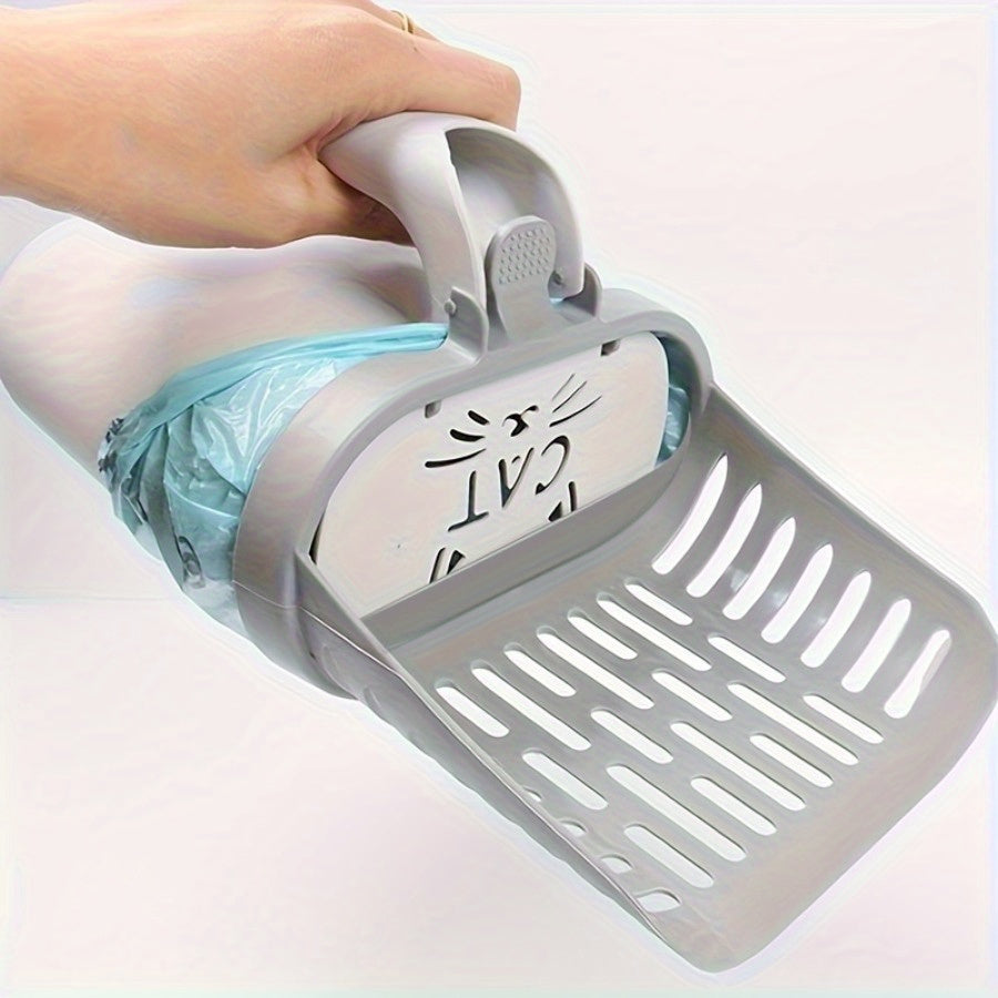 Cat Litter Scoop Integrated Waste Bag Dispenser  | Product Universal