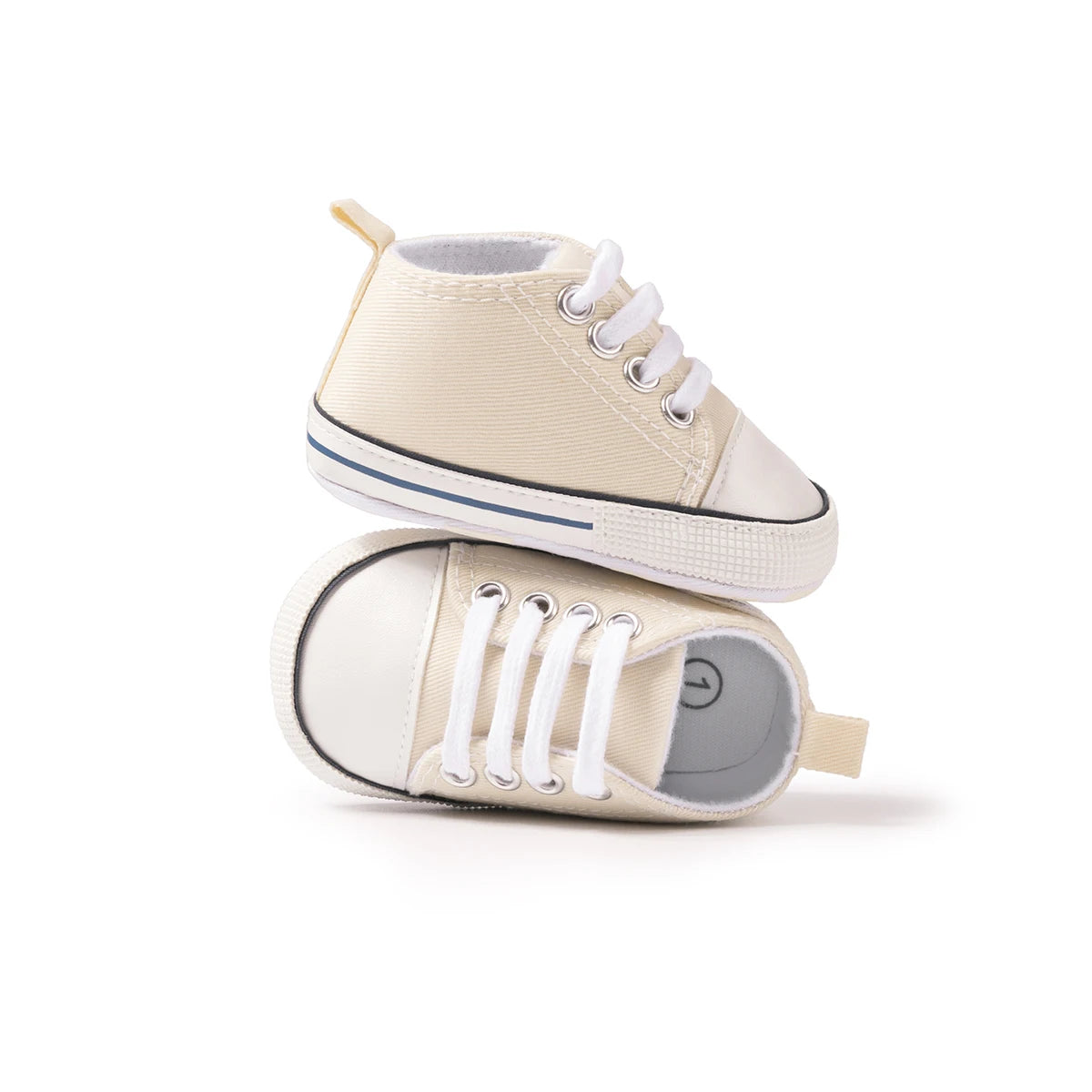 Newborn Baby Canvas Shoes Gender-free Multiple Color