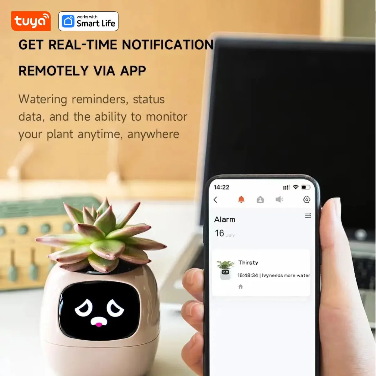 Tuya Ivy Smart Planter  AI Sensor Gardening Fun | Product Universal