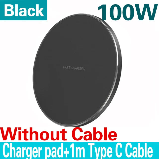 100W Fast Wireless Charger Pad for iPhone & Samsung | Product Universal