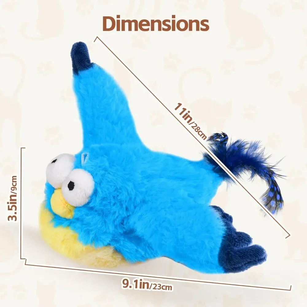 Interactive Cat Toy Rechargeable Chirping Flapping Bird | Product Universal