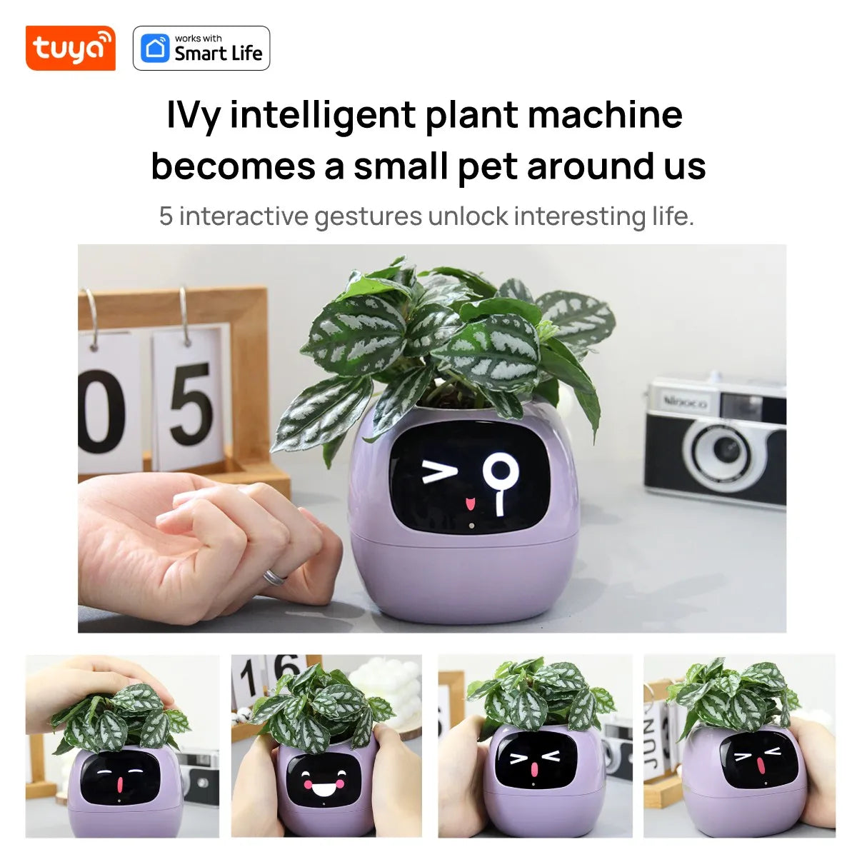 Tuya Ivy Smart Planter  AI Sensor Gardening Fun | Product Universal