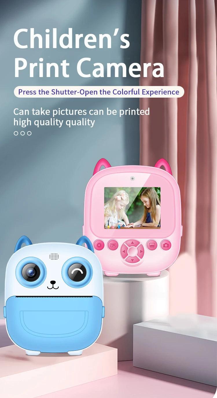 Children Digital Camera Instant Print with 32G Memory | Product Universal