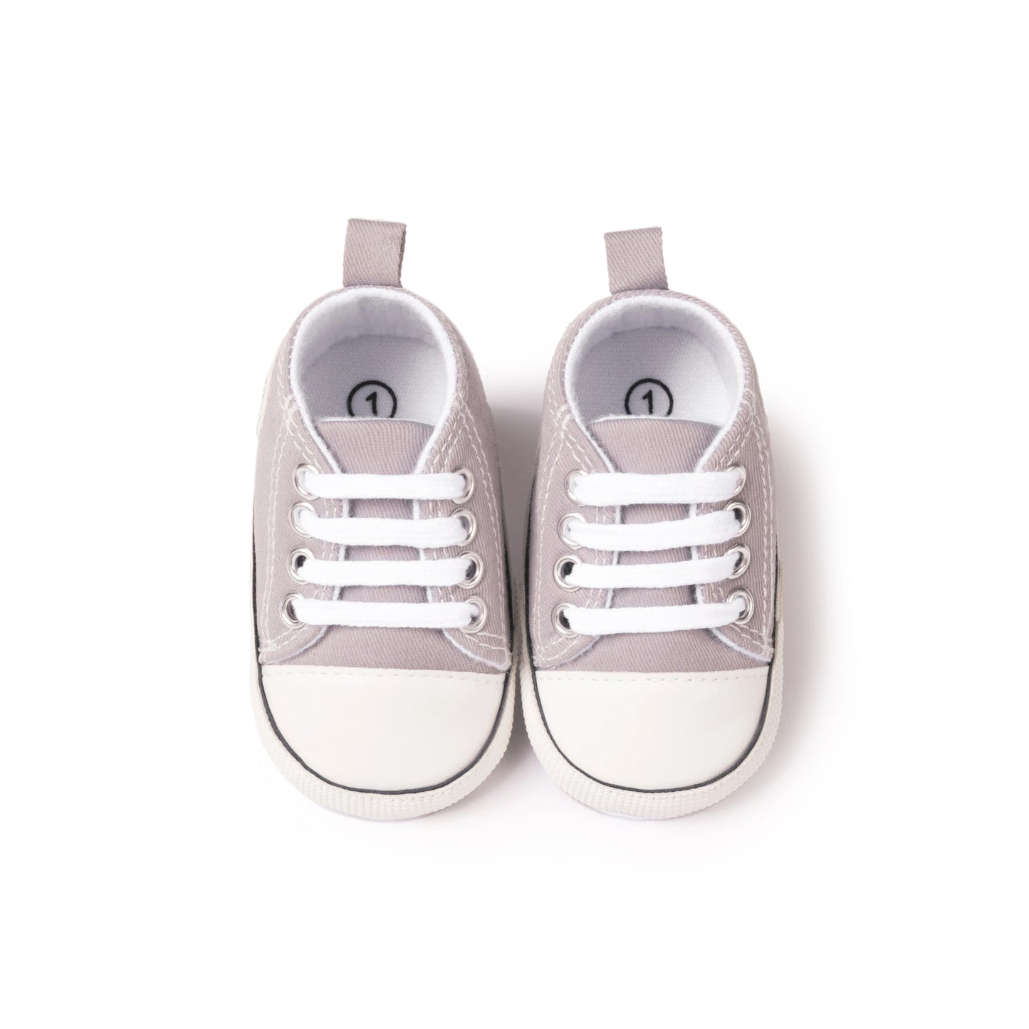 Newborn Baby Canvas Shoes Gender-free Multiple Color