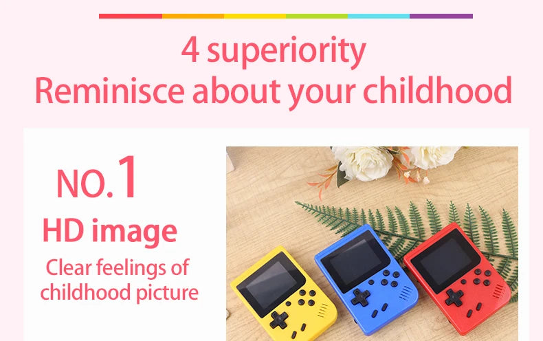 2.4-Inch LCD Screen Retro Video Game Console Portable Gaming | Product Universal