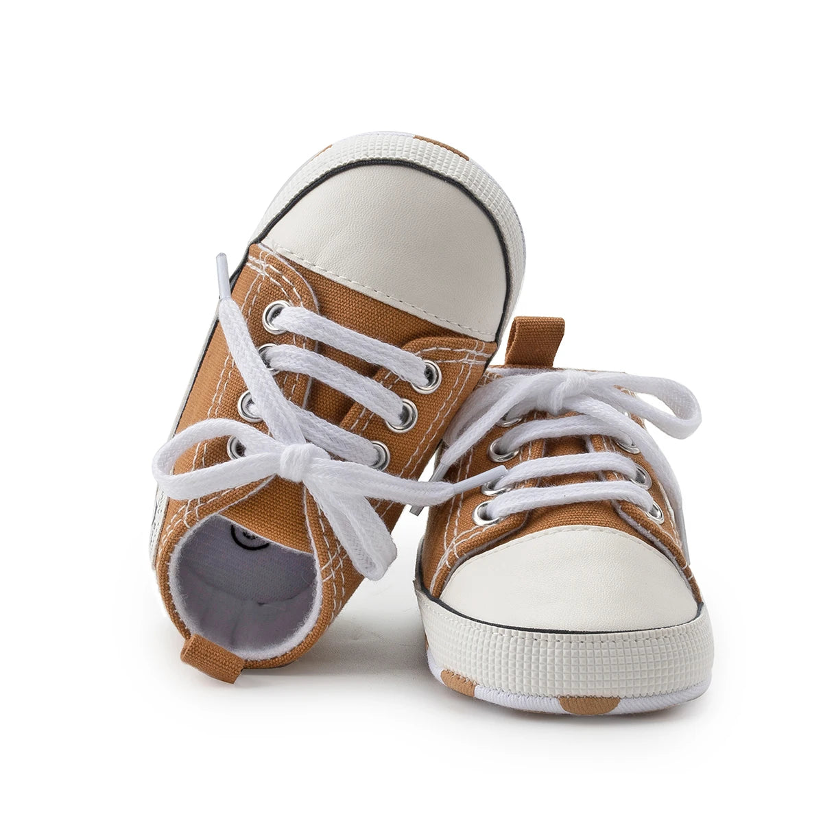 Newborn Baby Canvas Shoes Gender-free Multiple Color