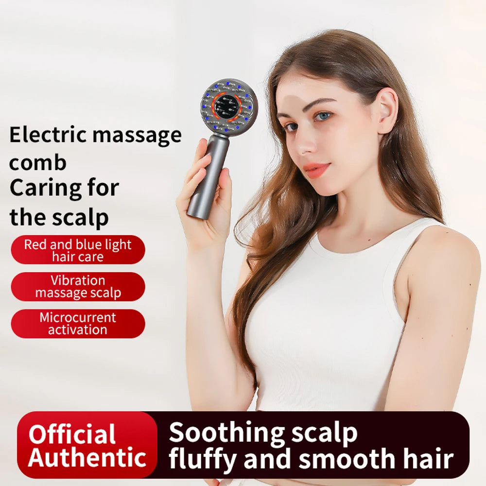 Electric Vibration Massage Comb for Scalp Therapy | Product Universal