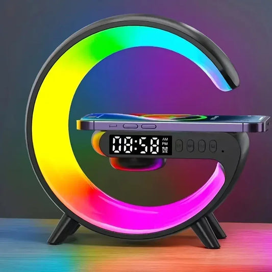 Multifunction Wireless Charger Stand with RGB Light | Product Universal