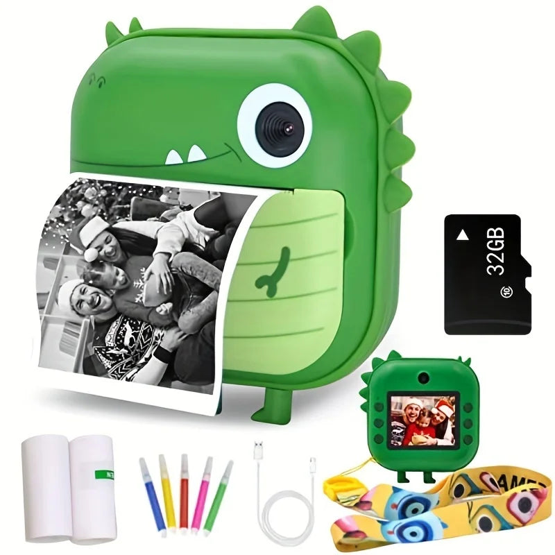 Instant Print Camera for Kids  Dual Lens & HD Video | Product Universal