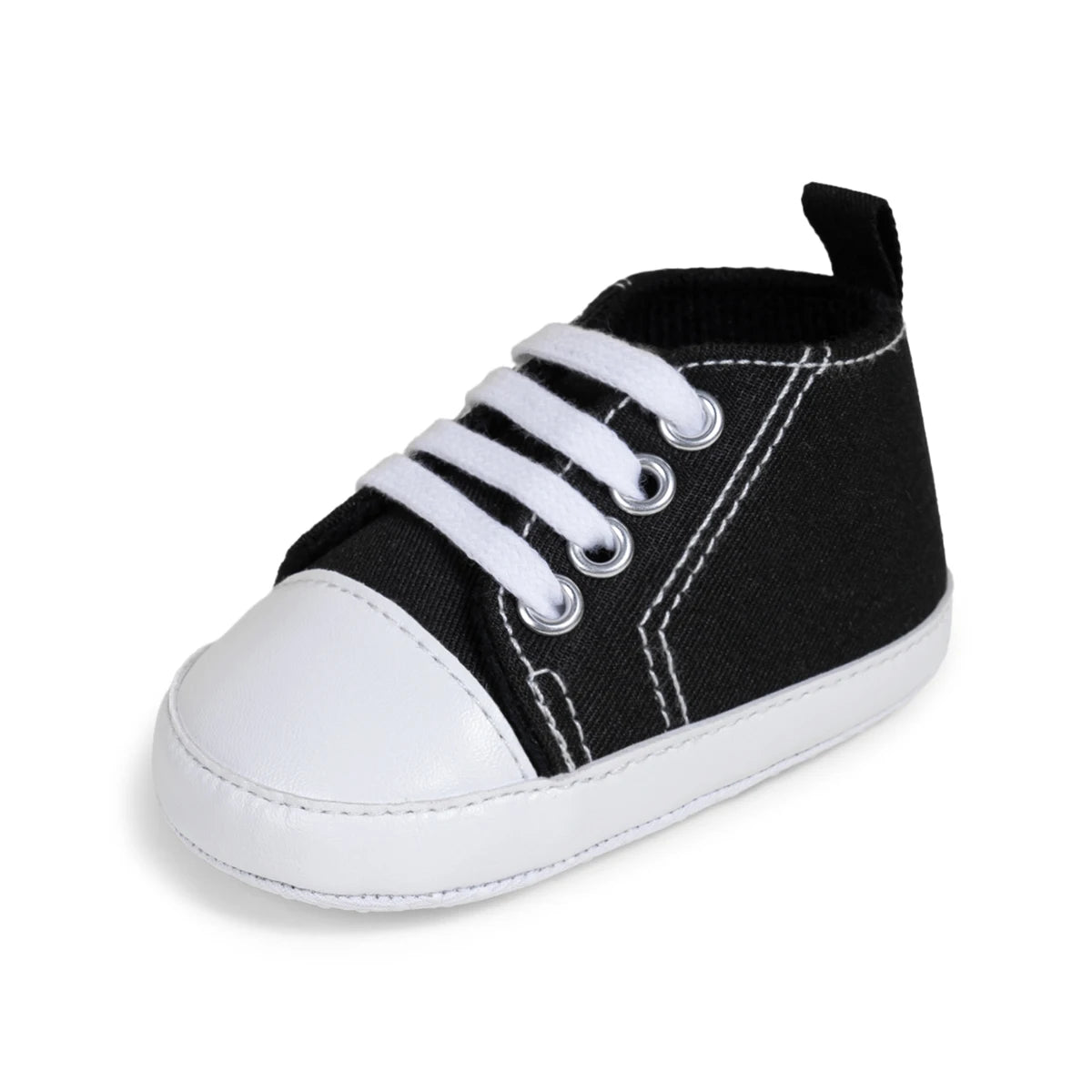 Newborn Baby Canvas Shoes Gender-free Multiple Color