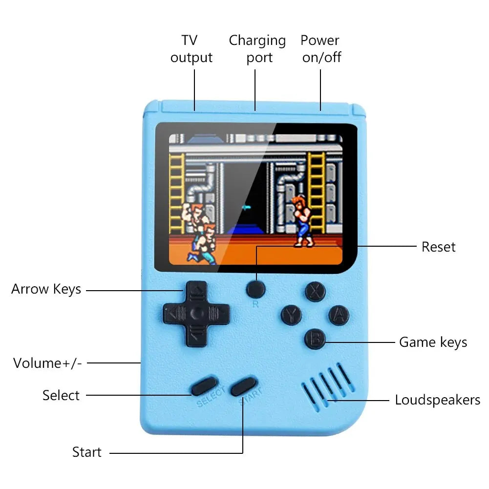 2.4-Inch LCD Screen Retro Video Game Console Portable Gaming | Product Universal