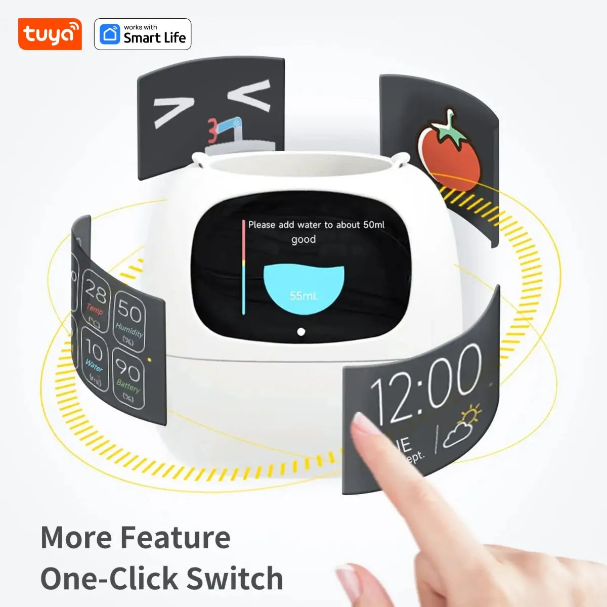 Tuya Ivy Smart Planter  AI Sensor Gardening Fun | Product Universal