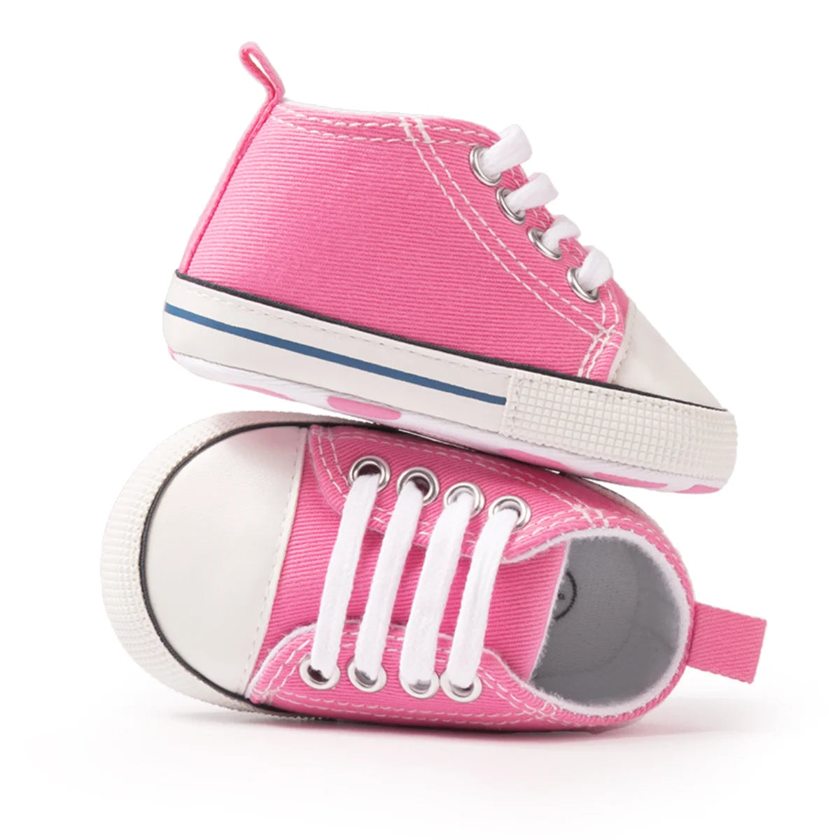 Newborn Baby Canvas Shoes Gender-free Multiple Color