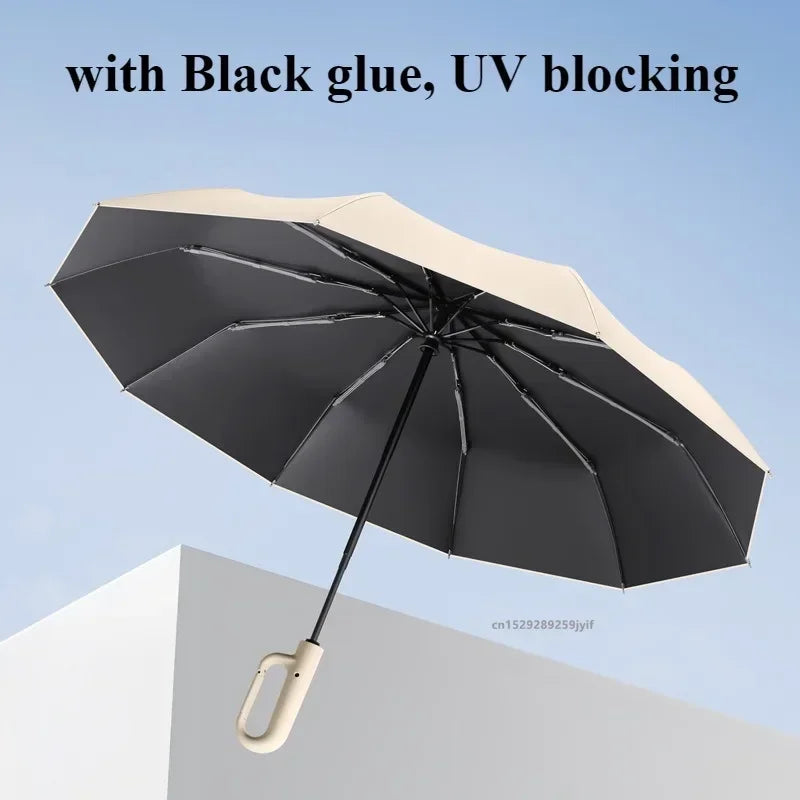 Strong Windproof Automatic Umbrella  72-Bone UV Protection | Product Universal