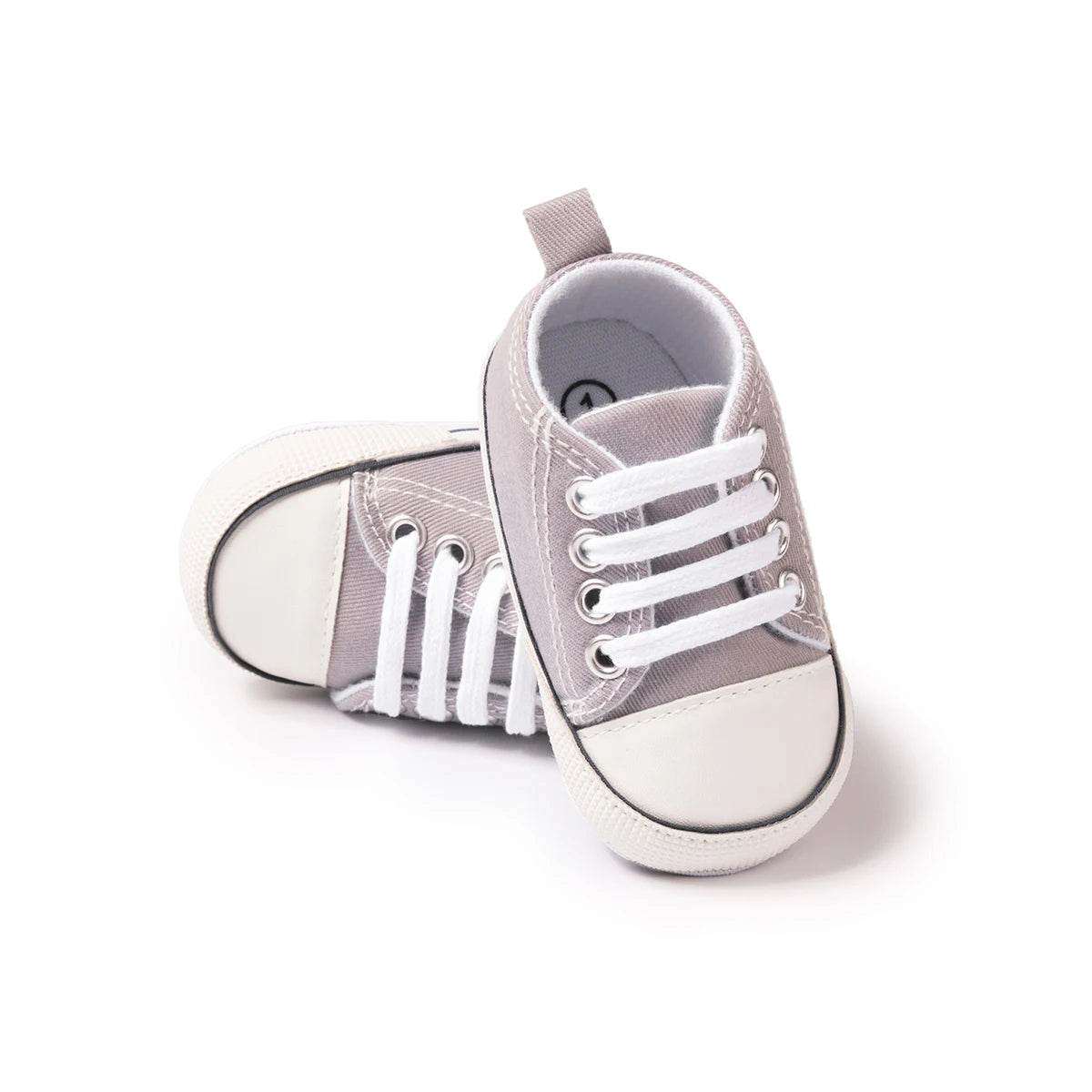 Newborn Baby Canvas Shoes Gender-free Multiple Color