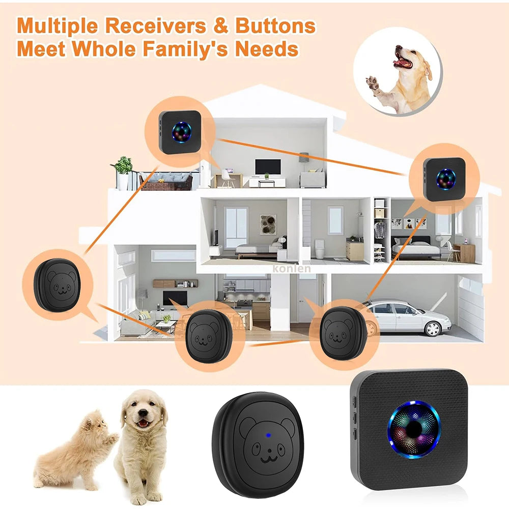 Smart Dog Doorbell Wireless for Potty Training  | Product Universal