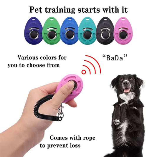 Pet Training Clicker with Wrist Strap Behavior Correction  | Product Universal