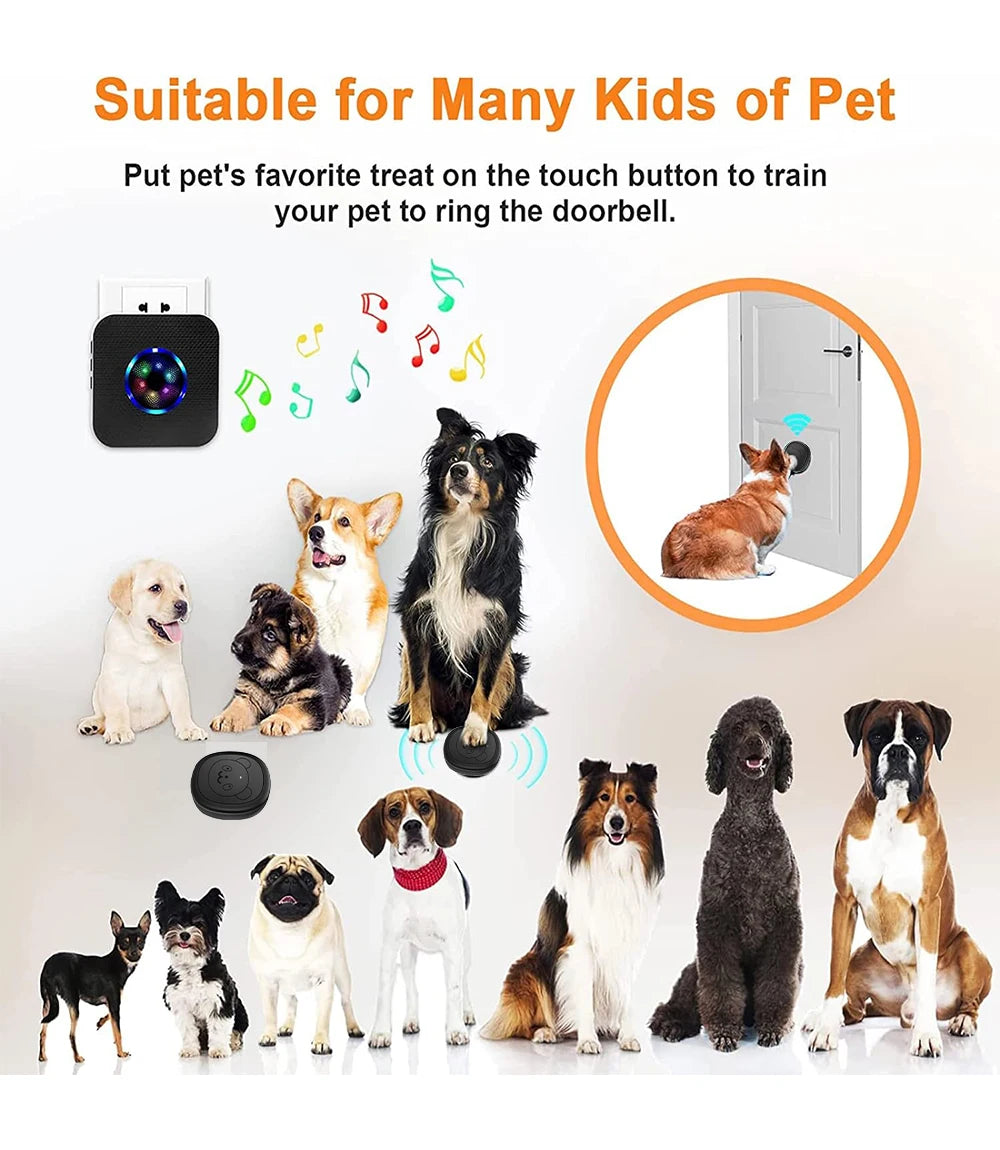 Smart Dog Doorbell Wireless for Potty Training  | Product Universal