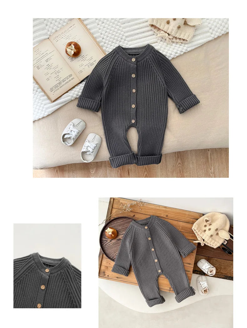 Autumn Winter Clothes Newborn Knitted