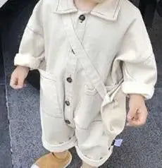 New Autumn Baby Cardigan Dungarees Style Casual Romper Boy Girl Children