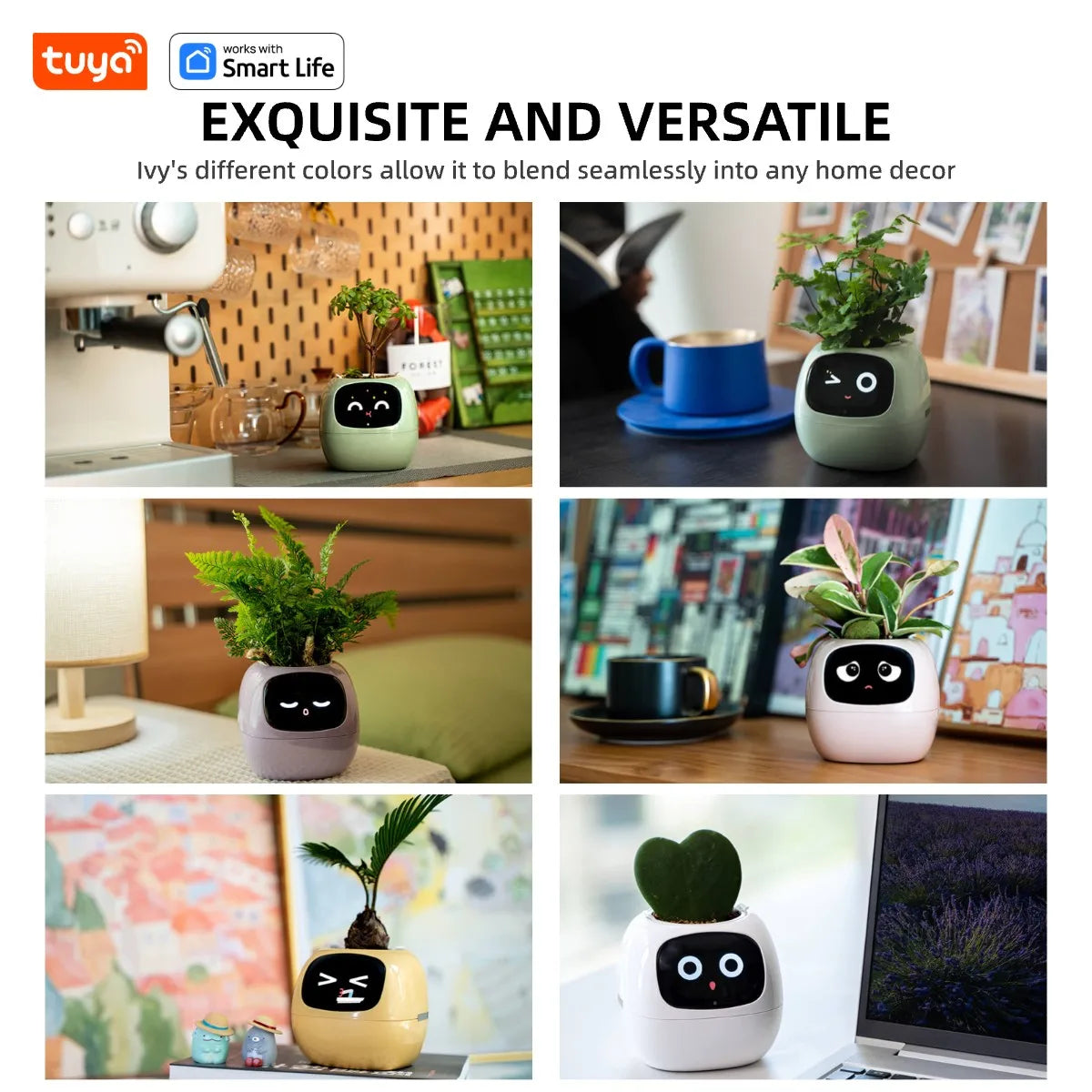 Tuya Ivy Smart Planter  AI Sensor Gardening Fun | Product Universal