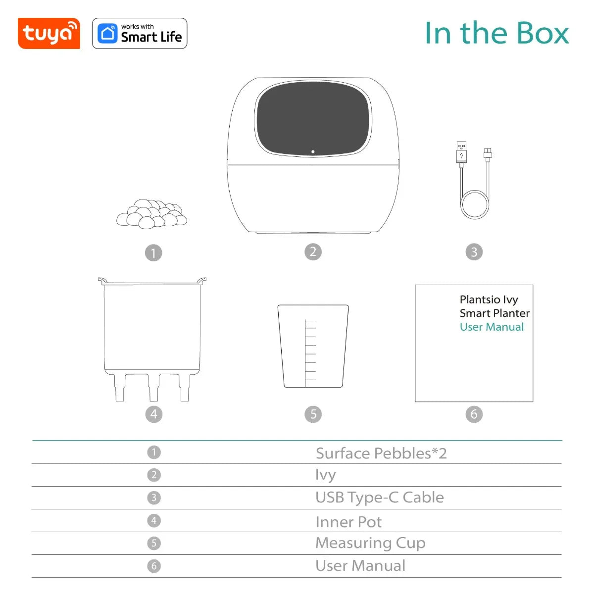 Tuya Ivy Smart Planter  AI Sensor Gardening Fun | Product Universal