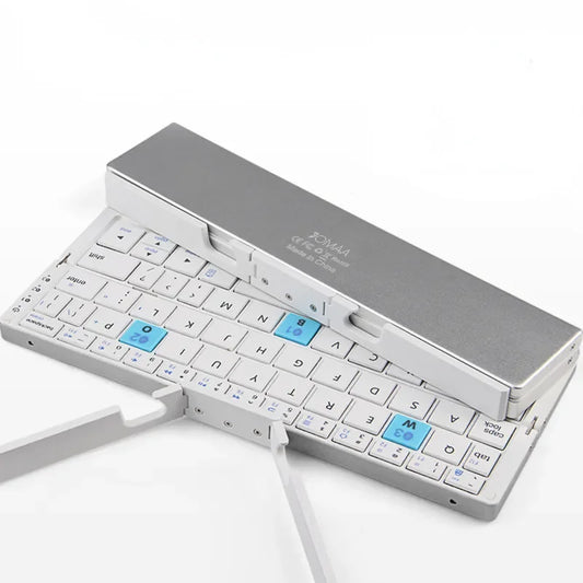 Foldable Bluetooth Keyboard Mini Aluminum Wireless Keyboard  | Product Universal